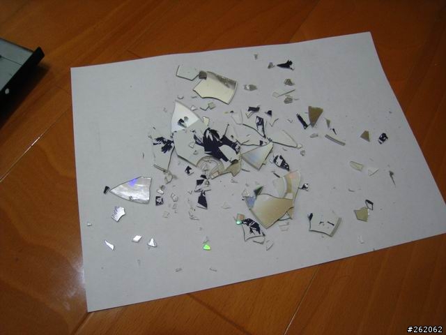 光碟爆炸....