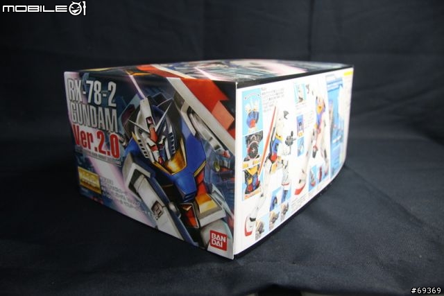 [素組]MG 1/100 RX-78-2 鋼彈2.0版