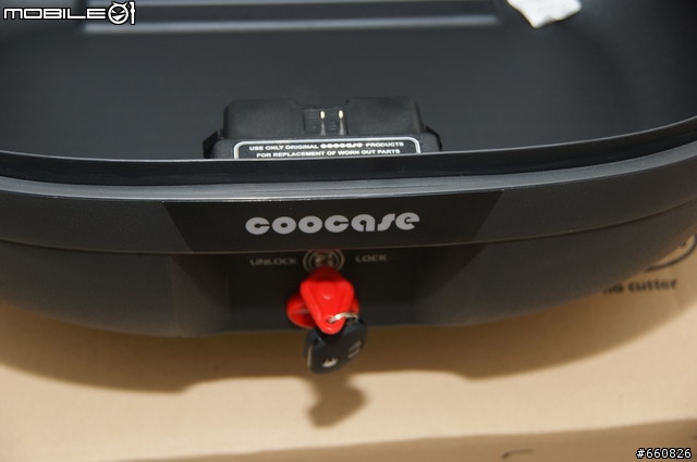 新增機車導航-[漢堡開箱]- COOCASE S-48L + GIVE E450 後行李箱