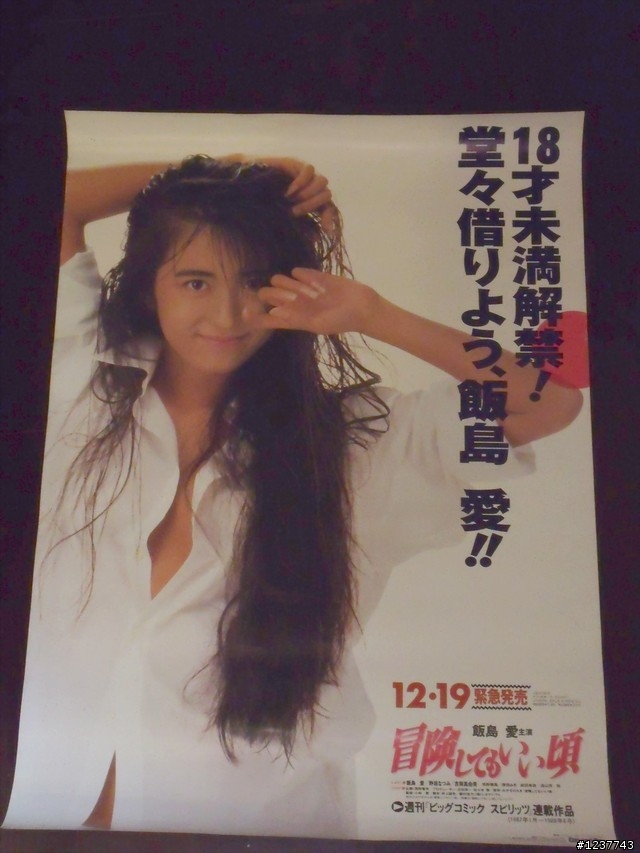 入手困難的逸品--日本藝人愛姐年輕時的海報
