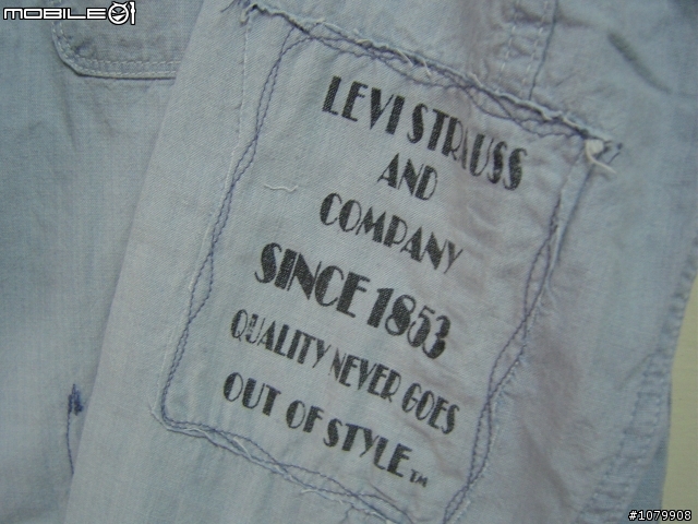 [分享]更新 LEVI'S 貼布加工牛仔襯衫 60550-0014
