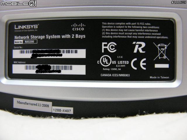 [開箱] Linksys NAS200/Hitachi 7K1000.B 1TB開箱