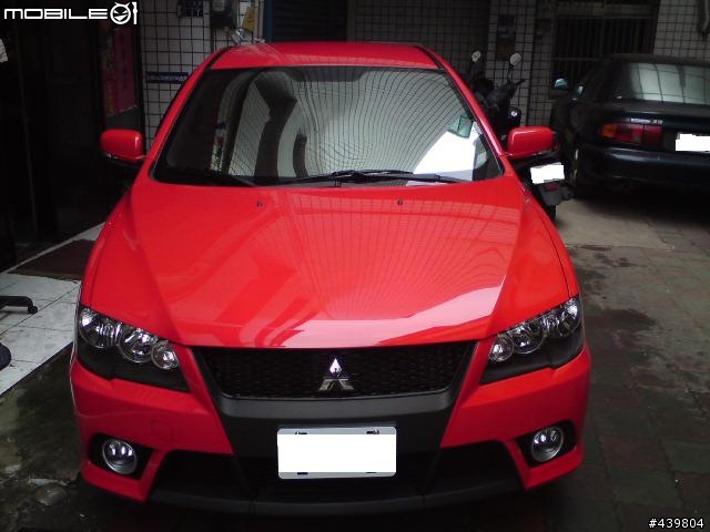 分享新車~~小紅紅~~很漂亮唷~~