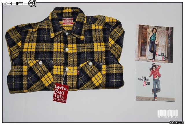 分享 木村拓哉日版 LEVIS 60550-0008襯衫