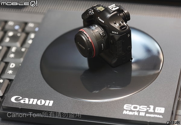 1Ds Mark 3+50mm F1.2 (5DII發表&EF Lens銷售4000萬顆1:4紀念模型)