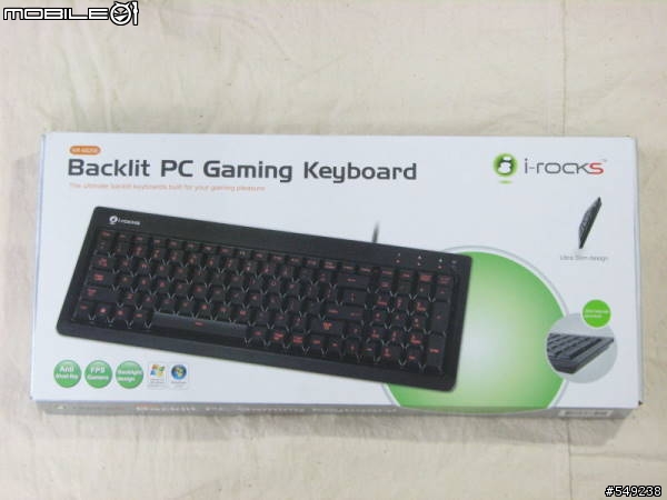 i-rocks KR-6820E 薄膜式發光電競鍵盤評測