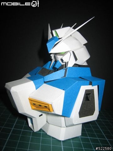 June設計的Hi_nu_Gundam (紙模型)