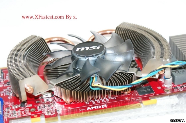 微星9CM超大風扇尺寸顯示卡R4870-MD1G霸氣登場!