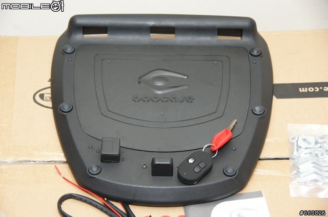 新增機車導航-[漢堡開箱]- COOCASE S-48L + GIVE E450 後行李箱