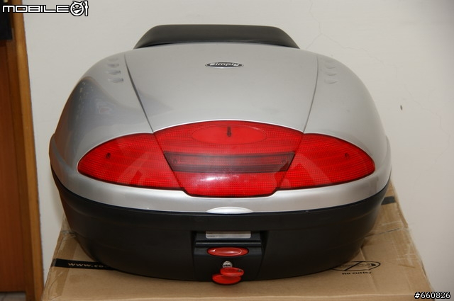 新增機車導航-[漢堡開箱]- COOCASE S-48L + GIVE E450 後行李箱