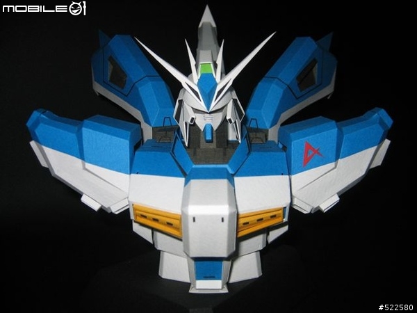 June設計的Hi_nu_Gundam (紙模型)