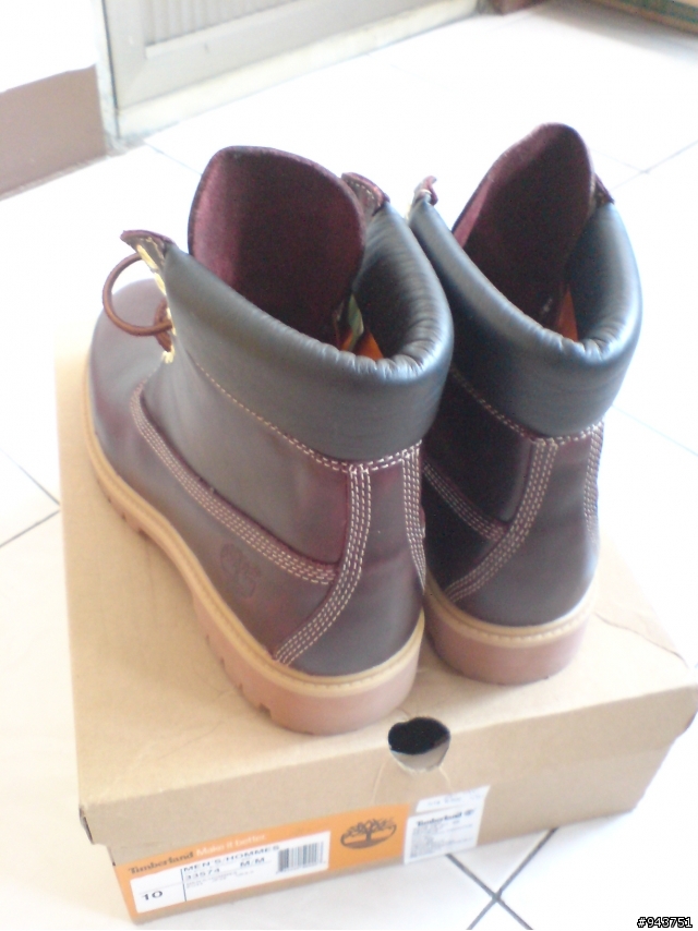 [開箱] 當季TIMBERLAND 酒紅色6吋靴 33574