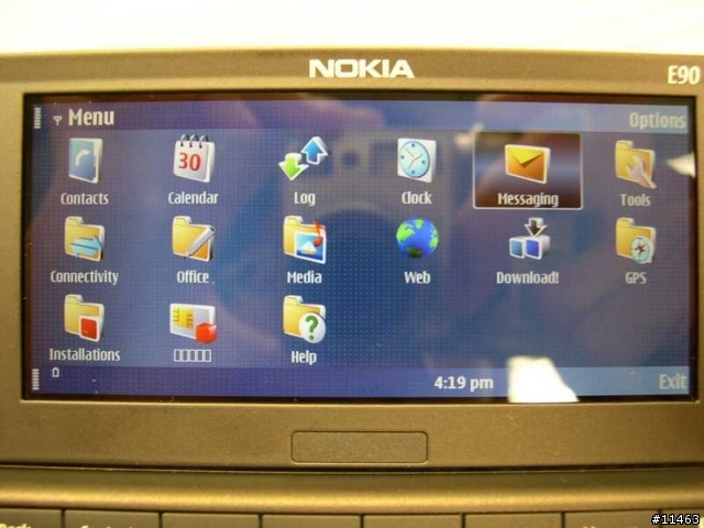 [2009-2-4 更新:倉頡輸入][開箱分享] 商務手機的王者 Nokia E90-1 Communicator