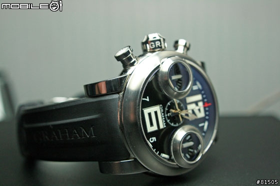 絕對不低調的Graham手錶