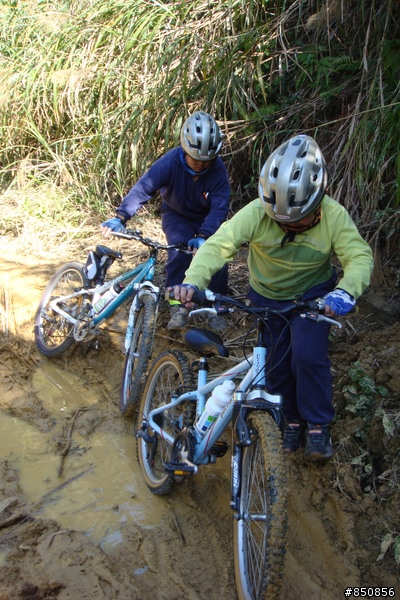 女王的第一次offroad，越嶺線浸林道