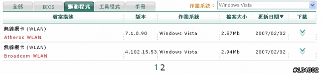 Acer Aspire 5562 WXMI 官方網站無線網卡驅動程式...怎麼有三個不同的阿