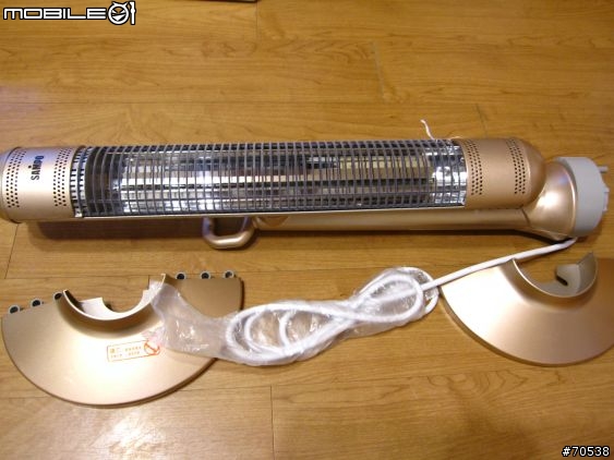[過年始終在開箱] 聲寶炫光碳素電暖器