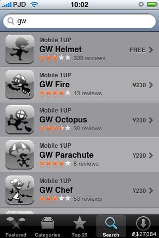 iPhone酷遊戲: 老學校遊戲機GW helmet +Rick Rocketson