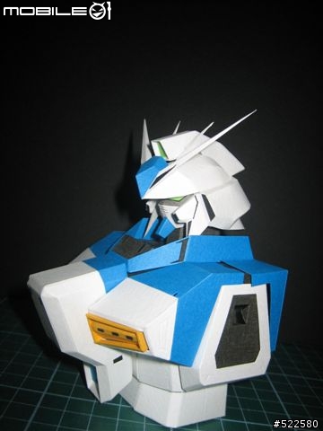 June設計的Hi_nu_Gundam (紙模型)