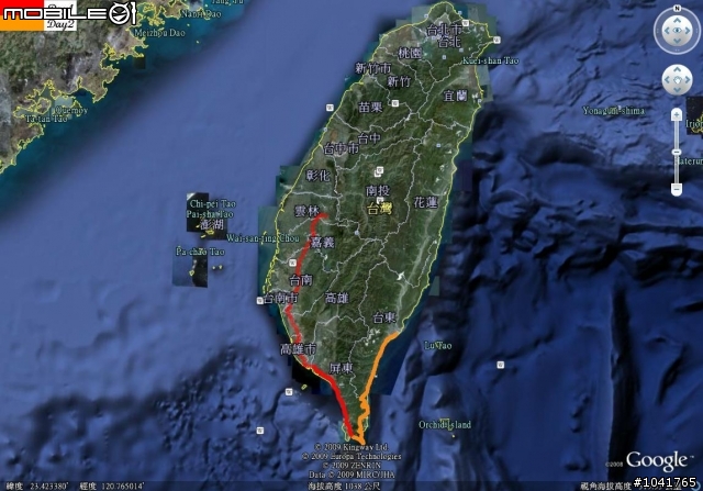 [遊記]2009/2/2~2/7 一個人六天1147km 的單車環島遊記
