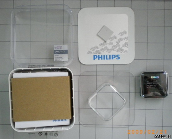 [開箱] Philips SA28 鏡面MP3 4G