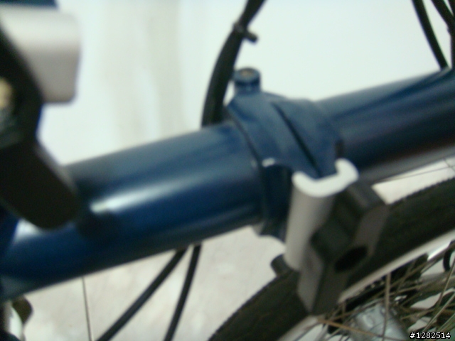 最近新買的小布  Brompton   風暴藍   2007年版....................(有點想換2009)