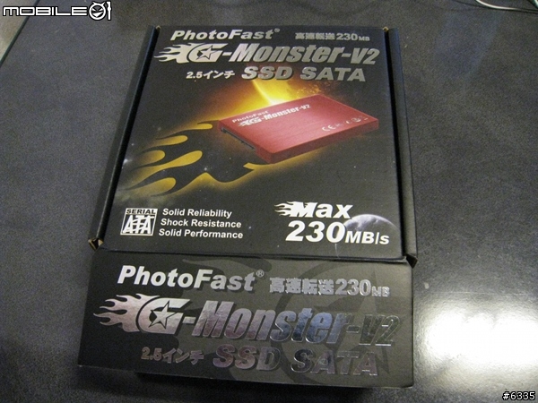 [分享] PhotoFast G-Monster-V2 256GB SSD 開箱與 MacBook Pro 2.53Ghz
