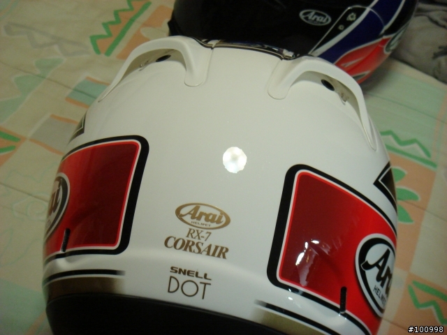 [開箱]美規Arai RX7 Corsair Kenny Replica