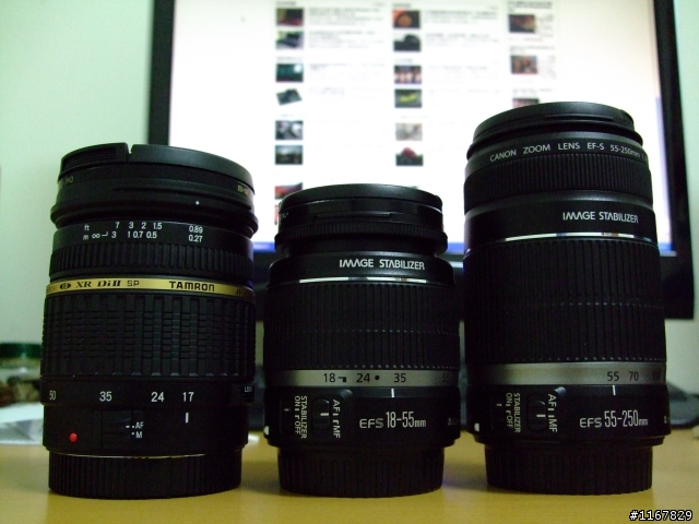 〔第一次不專業開箱文〕TAMRON A16  for  Canon  450D