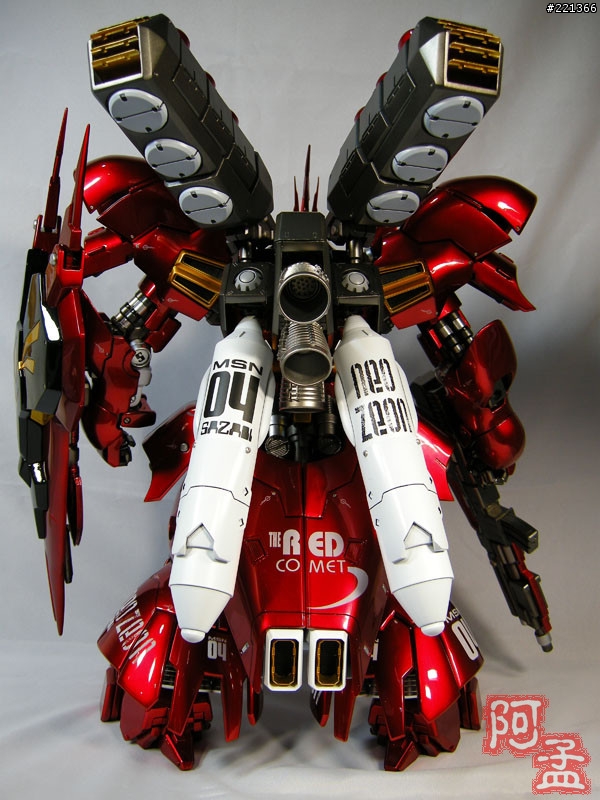 大機器人的浪漫2~G-SYSTEM 1/72 SAZABI~45公分超大沙薩比!!完美的鏡面！！
