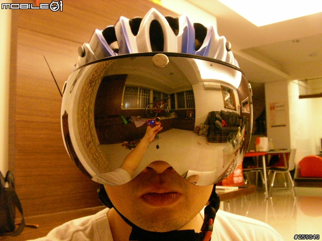 DIY蒼蠅頭自行車安全帽