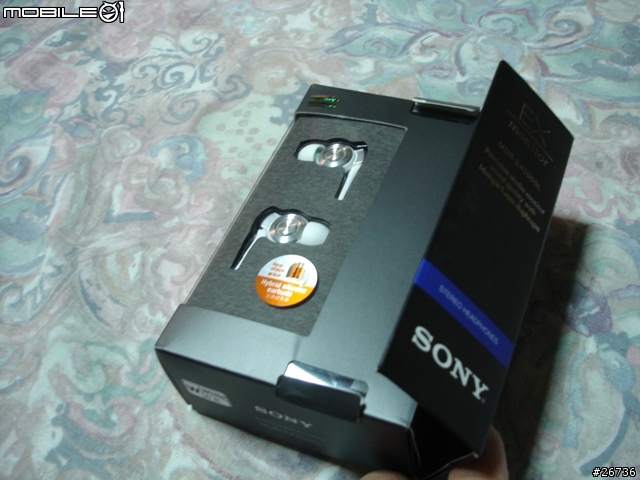 [開箱]充滿樂章的裝飾品~SONY MDR-EX500SL