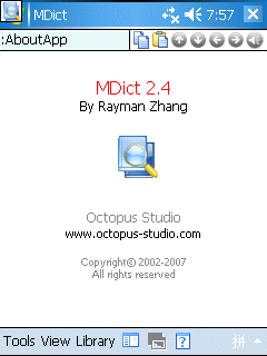 最新MDict 3.0 RC1字典  2009-02-19