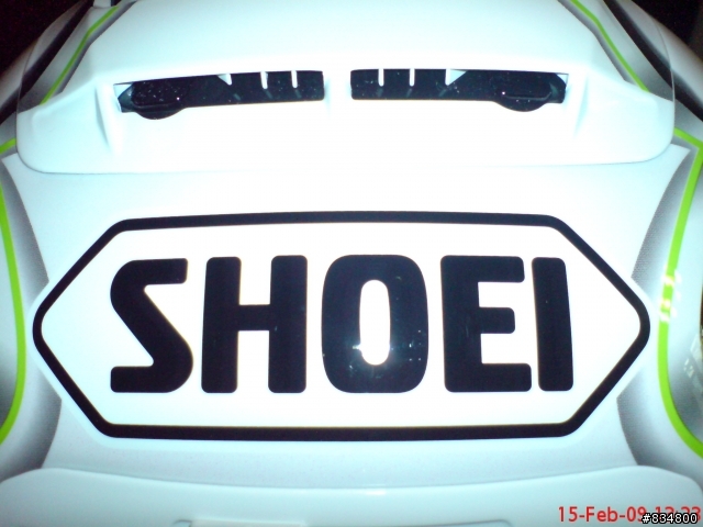 【開箱文】SHOEI  X-11 KIYONARI 白綠版 & E-BOZ 安全帽 紅銀版