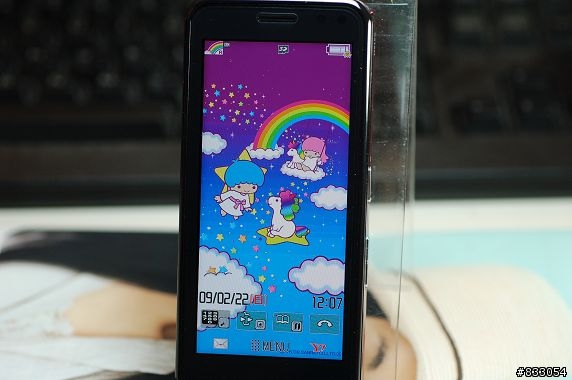 932SH白色開箱 加映931SH.932SH下載主題