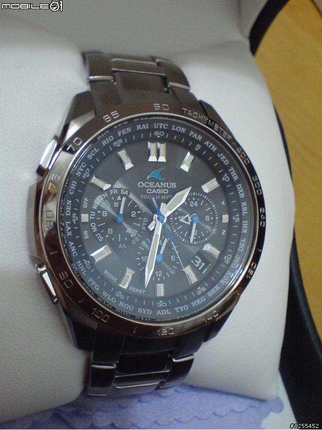 Casio 電波錶 OCEANUS T600TD 開箱文