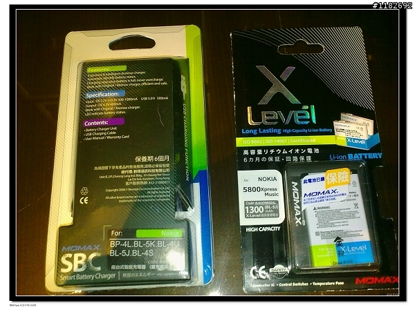 [分享] 不知道該買哪款備用電池嗎?推薦Momax 5800 高容量電池
