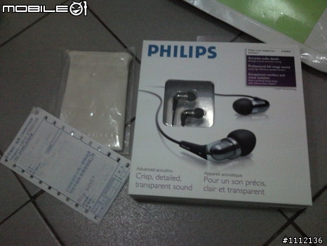 我的I908添購新的耳機PHILIPS SHE9850! 高CP動鐵式耳機