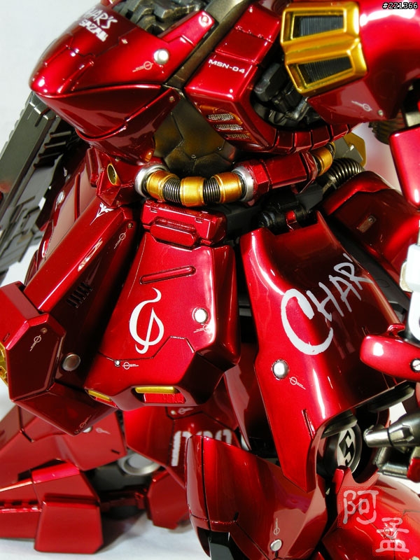 大機器人的浪漫2~G-SYSTEM 1/72 SAZABI~45公分超大沙薩比!!完美的鏡面！！