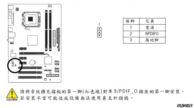 (請益)主機板上的S/PDIF輸出的接腳