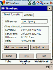 [系統工具]SP TimeSync是一個網路校時的工具
