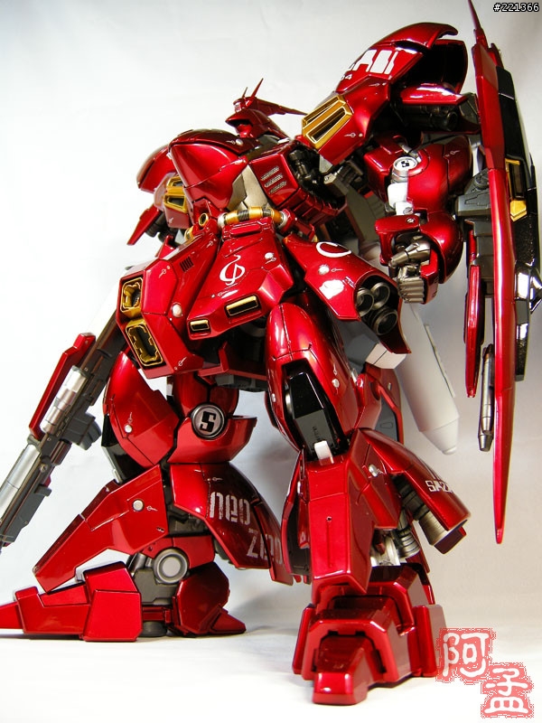 大機器人的浪漫2~G-SYSTEM 1/72 SAZABI~45公分超大沙薩比!!完美的鏡面！！