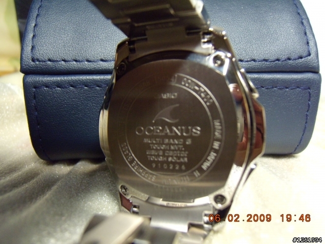 OCEANUS OCW-T400TG-1ADF不專業開箱文