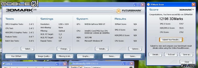ASUS 9800GT Top vs. PowerColor HD 4830 四千價位交手