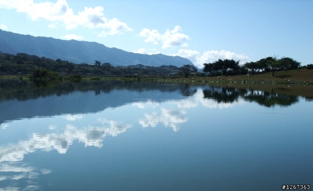 大坡池的早晨