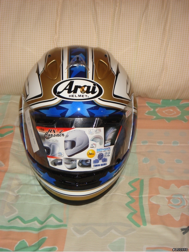 [開箱]美規Arai RX7 Corsair Kenny Replica