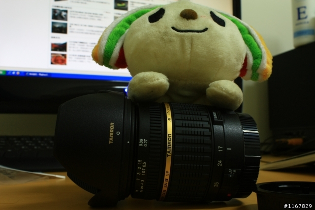 〔第一次不專業開箱文〕TAMRON A16  for  Canon  450D