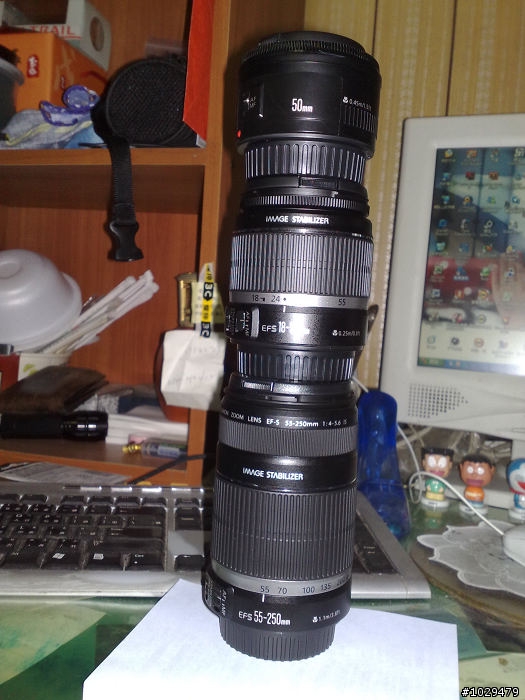 [超級不專業開箱文]CANON 450D 18~55&55~250雙鏡