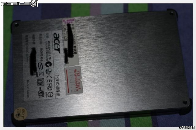 Acer的2.5"硬碟....維修記....有送X片跟病毒