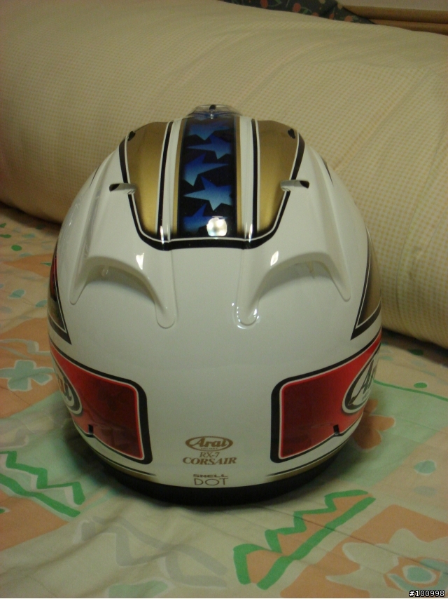 [開箱]美規Arai RX7 Corsair Kenny Replica